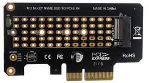 بطاقة توسعة NVMe <span class=keywords><strong>M</strong></span>.2 PCI-E 3.0، محول PCIE X4/X8/X16 لأقراص SSD <span class=keywords><strong>M</strong></span>.2 مقاس 2230/2242/2260/2280 متوفرة في المخزون - Product Image 4