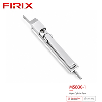 MS830-1 Cylindre à goupilles de verrouillage à tige en acier inoxydable |   Loquet de meuble multipoints antivol étanche à clé