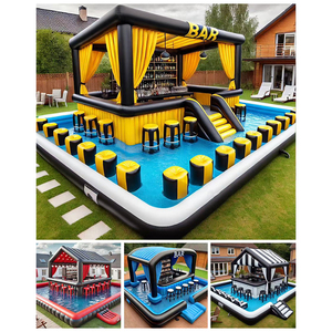 Nhà Máy <span class=keywords><strong>Inflatable</strong></span> Bar cho sân sau cuối cùng nước vui chơi giải trí bên - Product Image 4