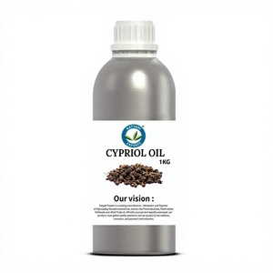 Huile Essentielle de Nagarmotha de Qualité Supérieure 1 KG, Huile de Racine de Cypriol Distillée à la Vapeur en Vrac, Huile de Cyperus Scariosus 100% Pure et Naturelle - Product Image 1