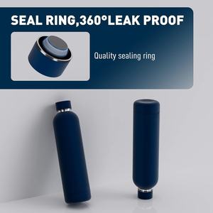 Wholesale 500ml Double Wall Stainless Steel Tumblers Custom Logo Insulated Sport <b>Water</b> <b>Bottle</b> Business Gifts for Cold Weather - Product Image 3