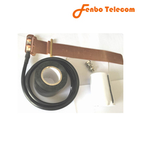 Kit de mise à terre universel pour pinces de câble coaxial, 1/4 ", 5/8", pince de câble en cuivre ondulé