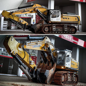 Pelle hydraulique Kabolite, métal <span class=keywords><strong>HuiNa</strong></span> <span class=keywords><strong>K970</strong></span> 1:14 18ch, grappin d'ingénierie hydraulique sans balais - Product Image 6