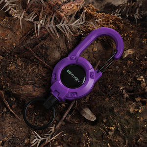 คลิปหนีบเข็มขัดแบบยืดหดได้อัตโนมัติสำหรับงานหนัก ใช้งานกลางแจ้ง ขายส่ง พร้อมโลโก้สั่งทำพิเศษ สำหรับกระเป๋าเป้ สายคล้องกุญแจ - Product Image 4