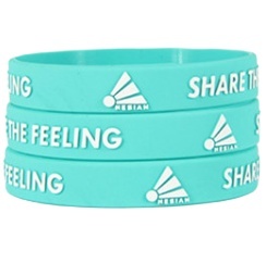 Özel logo ile silikon kauçuk bilezik donut spor bilezik olay bileklik bilezik - Product Image 4