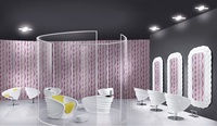 Comptoir de caisse en fibre de verre personnalisé, couleur de bureau de réception pour salon de coiffure en option ZY-2016A