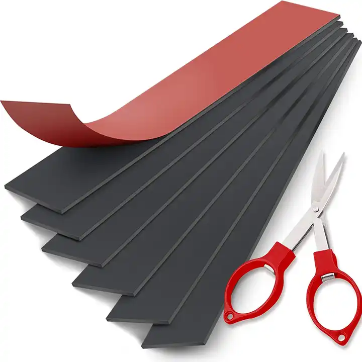 Source Customized Magnetic Strips with Adhesive Backing Magnetic Tool Holder Strip for Wall Kitchen, Garage and Garden on m.alibaba.com