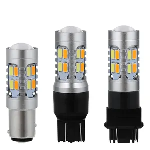 Ba15s Foco 1157 Led Replacement Light Bulbs Canbus Flash Strobing Blinking 2 Contact Dual 21 Blue Green Amber Red 1156 1157 Led