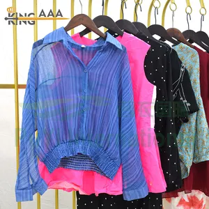 china used clothes suppliers free shipping second hand clothing singapore ladies cotton blouse bales