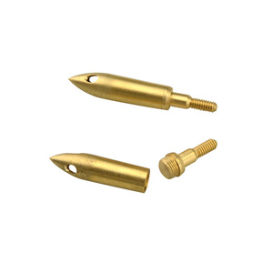 Copper Arrowhead Threaded Target Head For Archery Shooting Equipment 10279-BT-Gold-1 - Product Image 1