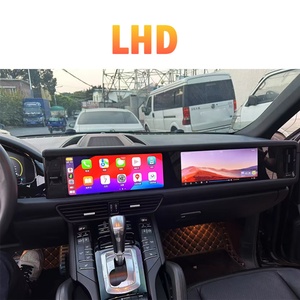12+256GB 12.3+12.3Inch Android Carplay for Porsche Cayenne 2010-2016 Upgraded Interactive Dual Screen Multimedia Video <b>Player</b> - Product Image 5