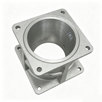 Pièces de fonderie en aluminium de haute qualité, usinées avec précision, pour boîtiers à bride, destinées aux machines industrielles