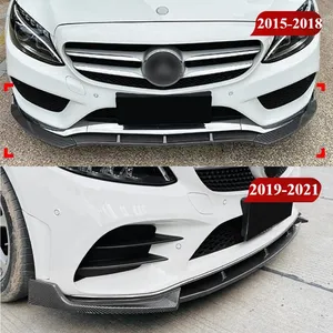 Difusor de Parachoques Delantero AMG para Clase C W205 C205 S205 2015-2018 2019-2021, Kit de Carrocería Exterior - Product Image 2
