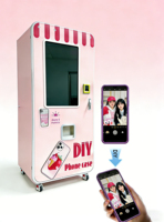 Machine de vente automatique de coques de téléphone personnalisées avec imprimante UV intégrée pour personnalisation DIY