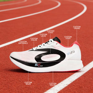 Scarpe da Competizione Unisex Kick Ground <span class=keywords><strong>in</strong></span> Carbonio con Suola Intermedia <span class=keywords><strong>in</strong></span> TPU e Fodera <span class=keywords><strong>in</strong></span> Rete <span class=keywords><strong>per</strong></span> Corsa su Pista <span class=keywords><strong>in</strong></span> Estate, Primavera, Autunno e Inverno - Product Image 4