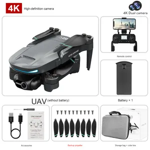 โดรน L200 Pro MAX สำหรับถ่ายภาพทางอากาศ แบบสี่แกน พร้อม GPS ระยะไกล ควบคุมด้วยรีโมทคู่ ระบบหลบหลีกสิ่งกีดขวาง ป้องกันการสั่นไหว หมุนได้ 4 ทิศทาง ระยะบิน 4 กม. เหมาะสำหรับผู้เริ่มต้น - Product Image 6