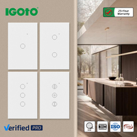 IGOTO, fournisseur de systèmes d'automatisation domestique, interrupteur intelligent mural, interrupteur intelligent pour la maison
