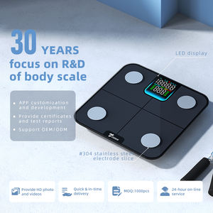 Báscula Inteligente Electrónica Única de 180 kg, Báscula de Grasa Corporal Bluetooth de Alta Precisión con Pantalla LED Grande para Báscula Electrónica Shenzhen - Product Image 2