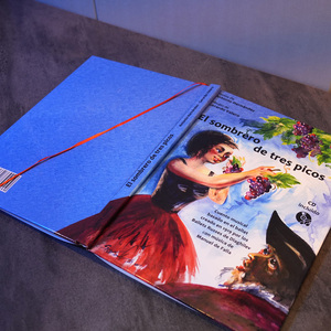 Livre relié à la main avec dos droit personnalisé, impression de livres OEM ODM - Product Image 5