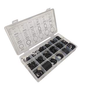 480pcs 18 Kích cỡ đen cao su O Ring Kits Nitrile nổi con dấ<span class=keywords><strong>u</strong></span> sửa chữa phụ tùng cho máy xúc - Product Image 5