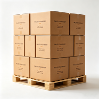 Boîte en carton ondulé personnalisée de qualité supérieure, imprimée en couleur, pour l'emballage d'expédition de marques, vente en gros
