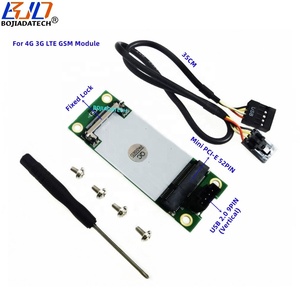 بيع مباشر من المصنع: محول وحدة لاسلكية USB 9Pin إلى <span class=keywords><strong>Mini</strong></span> <span class=keywords><strong>PCI</strong></span>-E MPCIe مع حامل بطاقة SIM واحد وقفل ثابت لمودم 3G و 4G LTE - Product Image 1