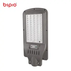 Bspro Factory Price Wasserdichter Bewegungs sensor für den Außenbereich Solar-Straßen beleuchtung 100W 200W All-in-One-LED-Straßen laterne