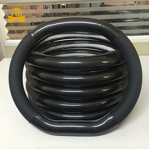 Coprivolante speciale modello di <span class=keywords><strong>auto</strong></span> a forma di D coprivolante in fibra di carbonio in pelle per <span class=keywords><strong>PEUGEOT</strong></span> 4008 - Product Image 2