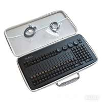 Contrôleur DMX portable avec sac, console de scène, éclairage de scène, mixeur DJ