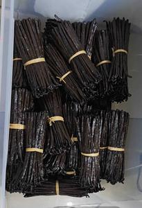 Vanille Pompona Planifolia séchée 100% naturelle de qualité supérieure 1 kg + 18 cm de Madagascar Récolte de vanille pour épices - Product Image 4