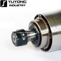 Moteur de broche CNC 1,5 kW 110 V 220 V refroidi par eau pour machine de gravure et de fraisage CNC