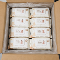 Lingettes pour bébé OEM personnalisées, non parfumées, douces, non tissées, 99,9% d'eau pure, lingettes douces pour le soin de la peau des nouveau-nés
