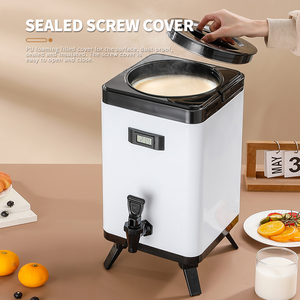 Thùng đựng trà sữa di động DEWEISI 6L 8L, thiết bị quán trà sữa, máy làm đá bào dùng cho tiệc cưới, sự kiện, dịch vụ ăn uống - Product Image 6