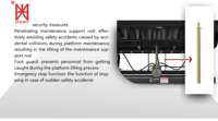 Plateforme élévatrice de quai d'expédition HEXION la plus vendue, élévateur hydraulique intelligent personnalisé pour entrepôt, conception durable, alimentation triphasée 380V