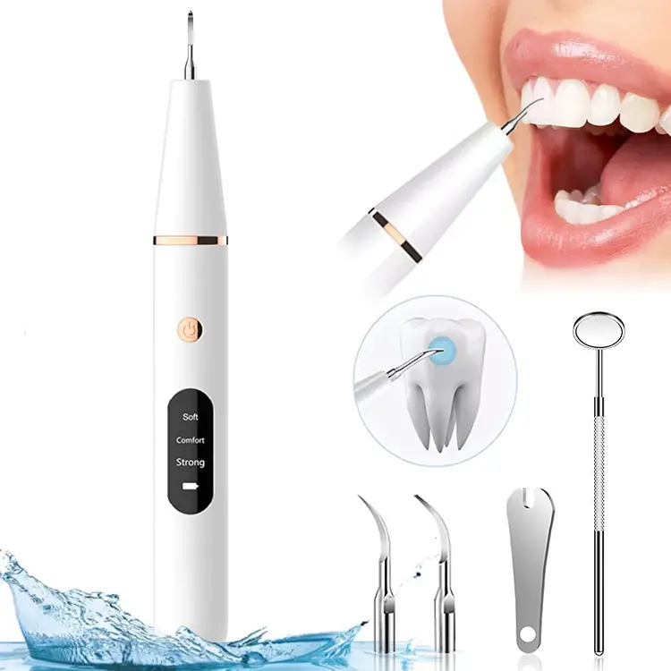 Household Electric Dental Calculus Remover Portable Dental Scaler Whitening Teeth Pen Ultrasonic Tooth Cleaner Whitening Teeth