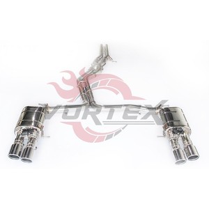 ท่อไอเสียแคทแบ็กสแตนเลสแบบวาล์ว Vortex ขัดเงาแบบกระจก หนา 1.5 มม. สำหรับ Audi A7 C8 3.0T V6 ปี 2019-2024 พร้อมรีโมทคอนโทรลแบบสปอร์ต - Product Image 1