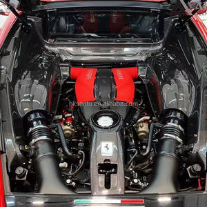 Convient pour la mise à niveau de la Ferrari F8 Hardtop avec capot moteur arrière en fibre de carbone sèche - Product Image 5