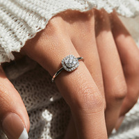 Bague de luxe en argent 925 avec moissanite taille brillant couleur D, sertie à griffes, pour femme, idéale pour fiançailles et mariage, bijoux fins étincelants et clairs
