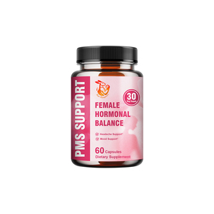 Capsules PMS de haute qualité avec extrait d'Ashwagandha et de Chasteberry pour l'équilibre hormonal et favorisant un sommeil sain - Product Image 1