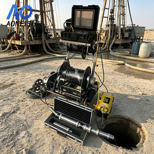 Cámara de video para pozos Wellbore, resistente al agua <span class=keywords><strong>salina</strong></span>, cable de 500 m de alta resistencia, contador electrónico de profundidad de alta precisión para mantenimiento de pozos de agua - Product Image 3