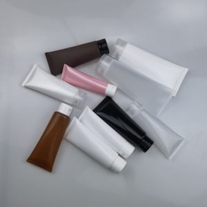 Tube vide de luxe pour cosmétiques 30 ml 50 ml 100 ml, pour lotion, soin de la peau, nettoyant visage, avec couvercle à vis doré, argenté, blanc, noir, rose - Product Image 6
