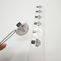 Étiquettes d'avertissement multicouches professionnelles en PVC adhésif, pelables et réutilisables, autocollants imperméables pour livrets pliables, pour pots de bougies parfumées