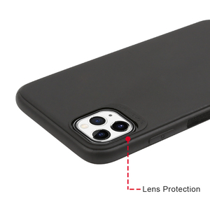 Étuis en silicone TPU souple pour la protection de l'appareil photo 3D, coques arrière pour téléphone portable, pochettes pour <span class=keywords><strong>iPhone</strong></span> 11 12 <span class=keywords><strong>13</strong></span> <span class=keywords><strong>Mini</strong></span> Pro Max, coques noires - Product Image 5