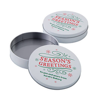 Boulangerie Boîte de conserve Ronde Biscuit Gâteau Biscuit Boîte en fer blanc Springform Cuisson Noël Alimentaire Métal Rond Rêve Gâteau Boîte en fer blanc