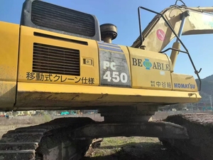 Machine de construction Komatsu PC450-7 d'occasion, faible nombre d'heures de fonctionnement, best-seller (modèles PC450-6, PC450-7) - Product Image 5