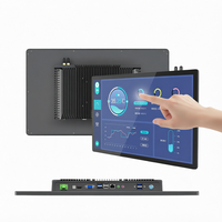Nouvel ordinateur industriel tout-en-un de 15,6 pouces avec écran tactile capacitif, protection USB IP65, Full HD