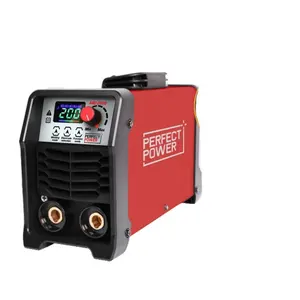 Yüksek kalite mini mma 200 igbt mma invertör kaynakçı makinesi invertör dc ark kaynak 110V & 220V çift voltaj ayarlanabilir akım