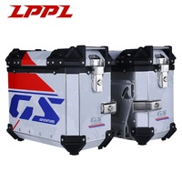 Valises latérales élégantes en aluminium anti-effraction robustes de qualité supérieure pour moto tout-terrain