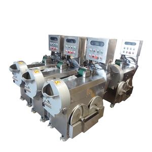 Trancheuse automatique de pomme de terre carotte radis déchiqueteuse hachoir machine commerciale de découpe de légumes racines - Product Image 5