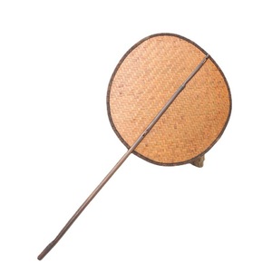 Qingyan Bamboo Woven Fan Handmade Natural Brown Art Collectible Guizhou Craft Summer 2021 First Class Product - Product Image 5